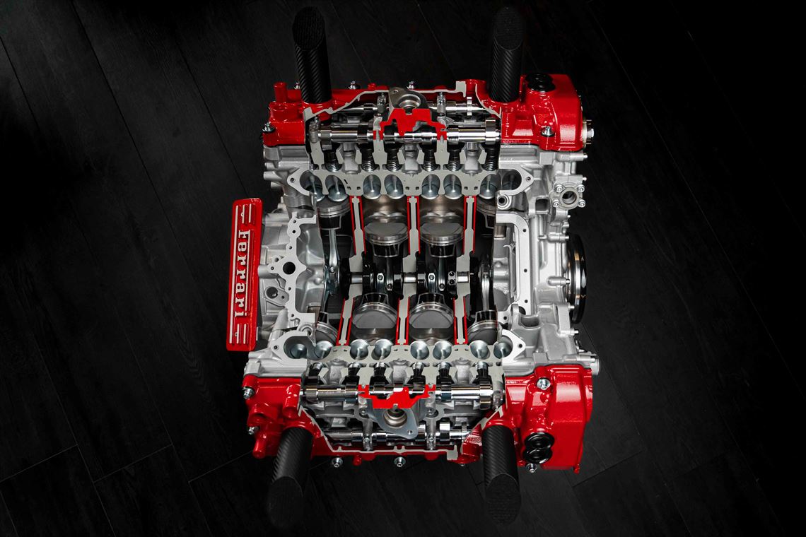 ferrari-v8-sectioned-engine-table
