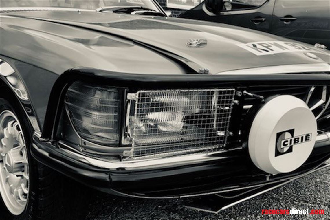 1974 manual 350 SLC Mercedes, fully historic rally prepared at great expense
