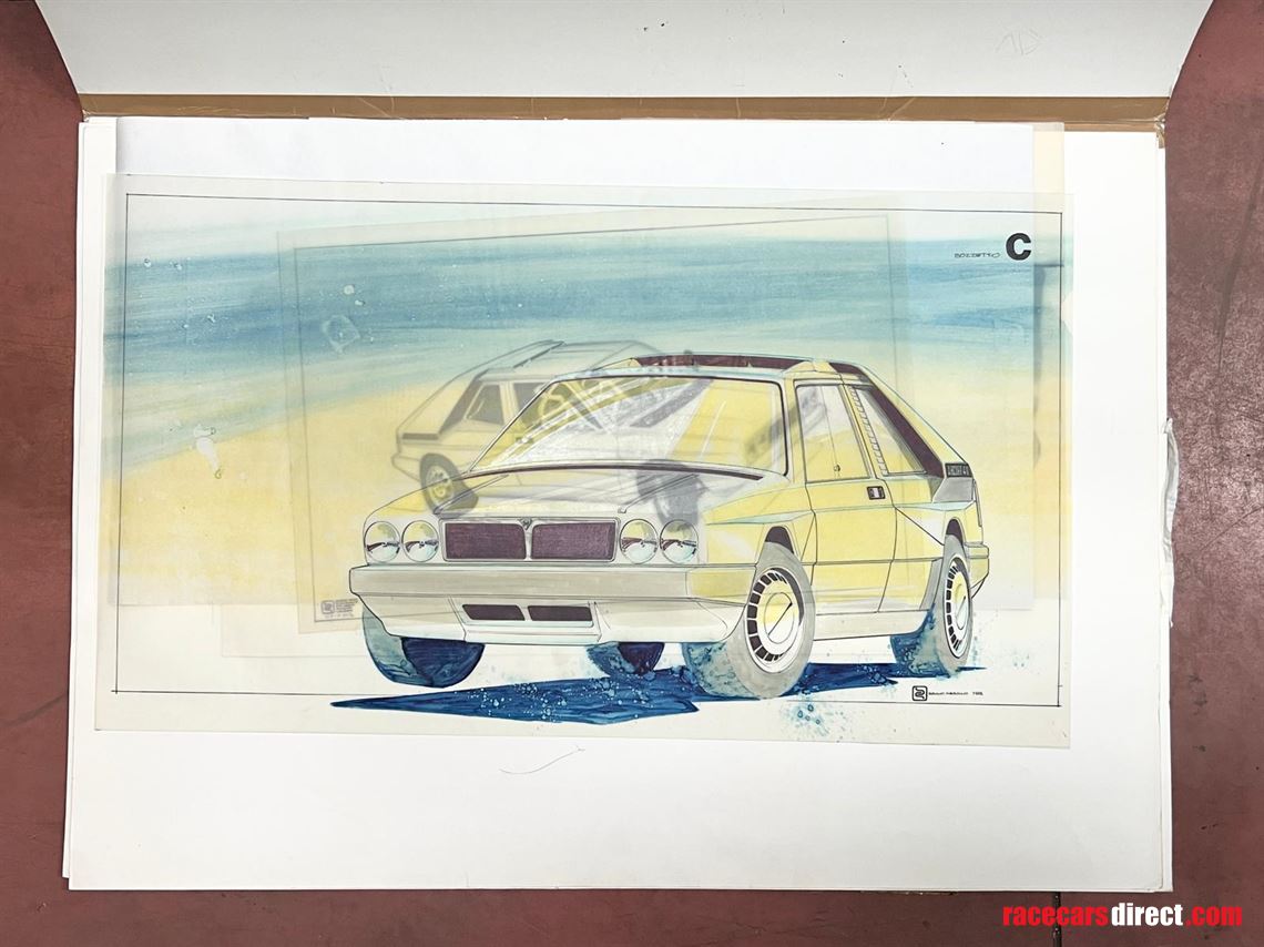 lancia-delta-s4---development-maquette