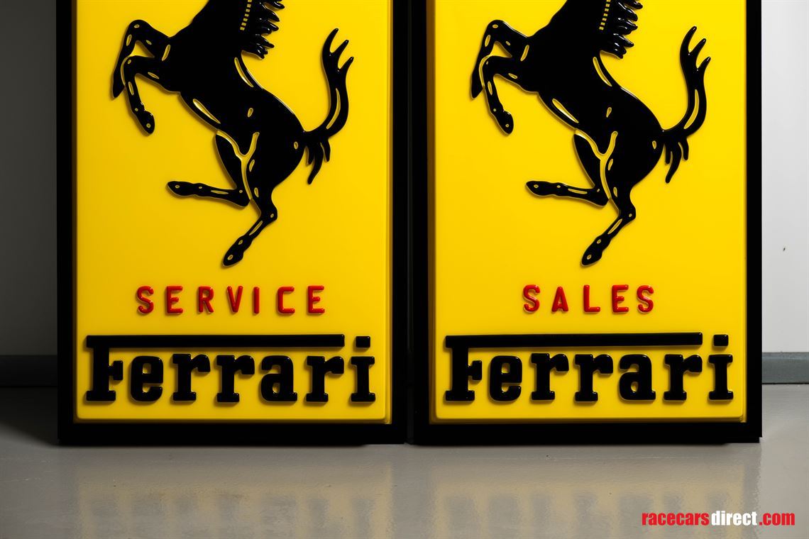 ferrari-sales-and-service-signs