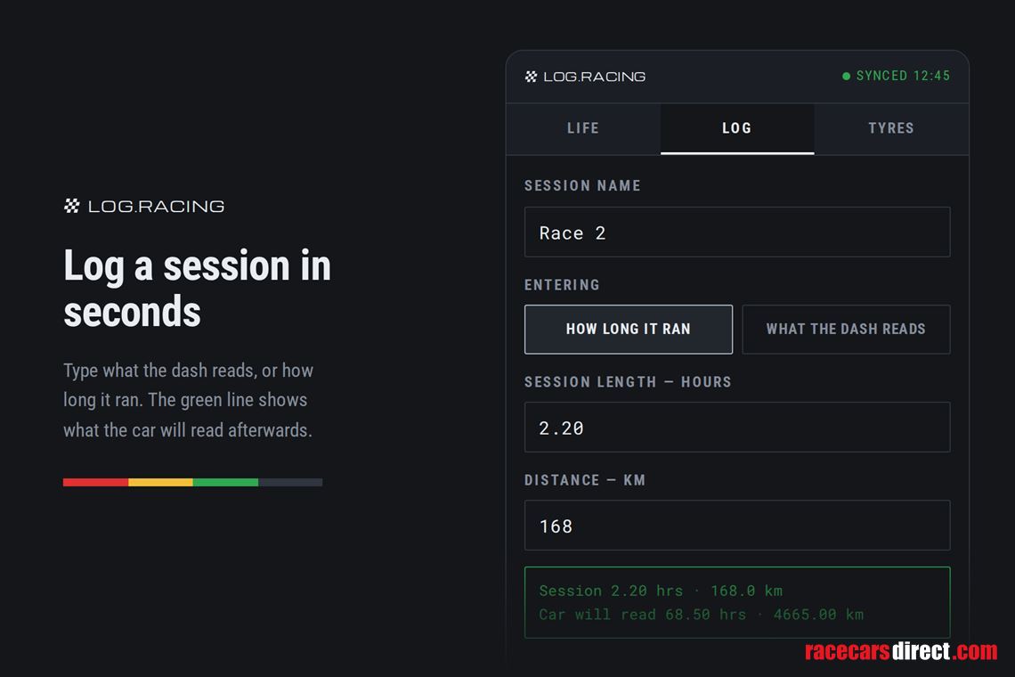 logracing---component-life-tracking
