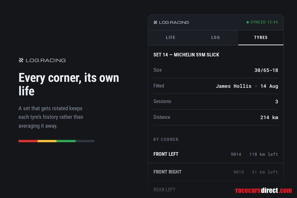 logracing---component-life-tracking