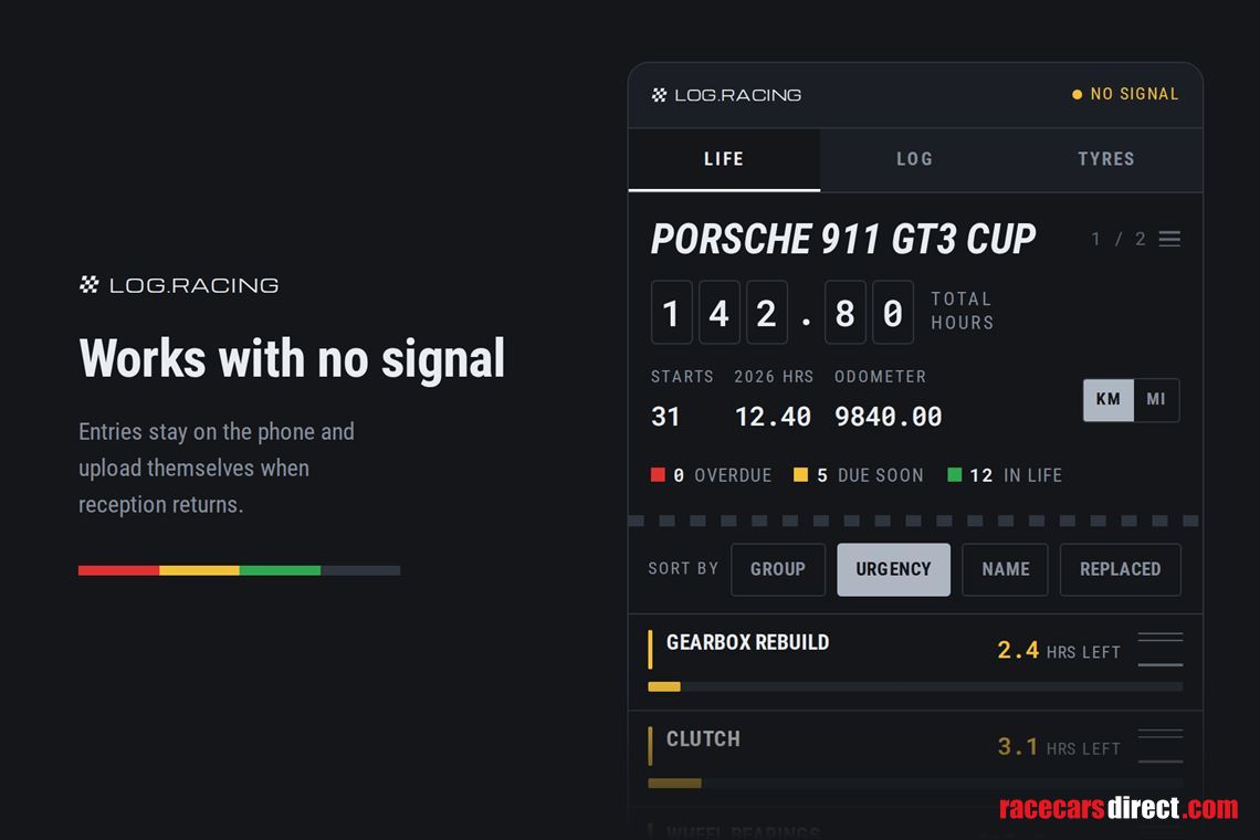 logracing---component-life-tracking