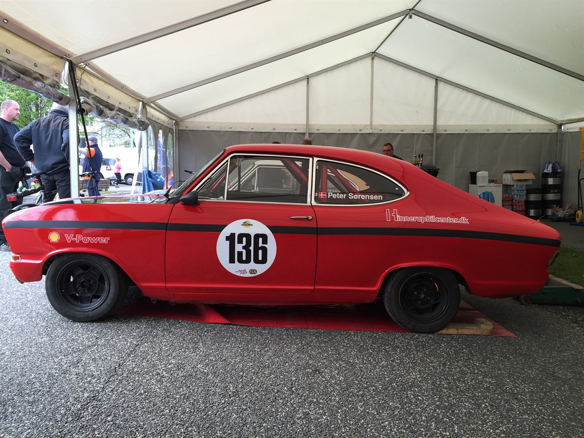 Racecarsdirect.com - 1968 Opel Kadett B Rallye 1900 Coupe Racecar with HTP