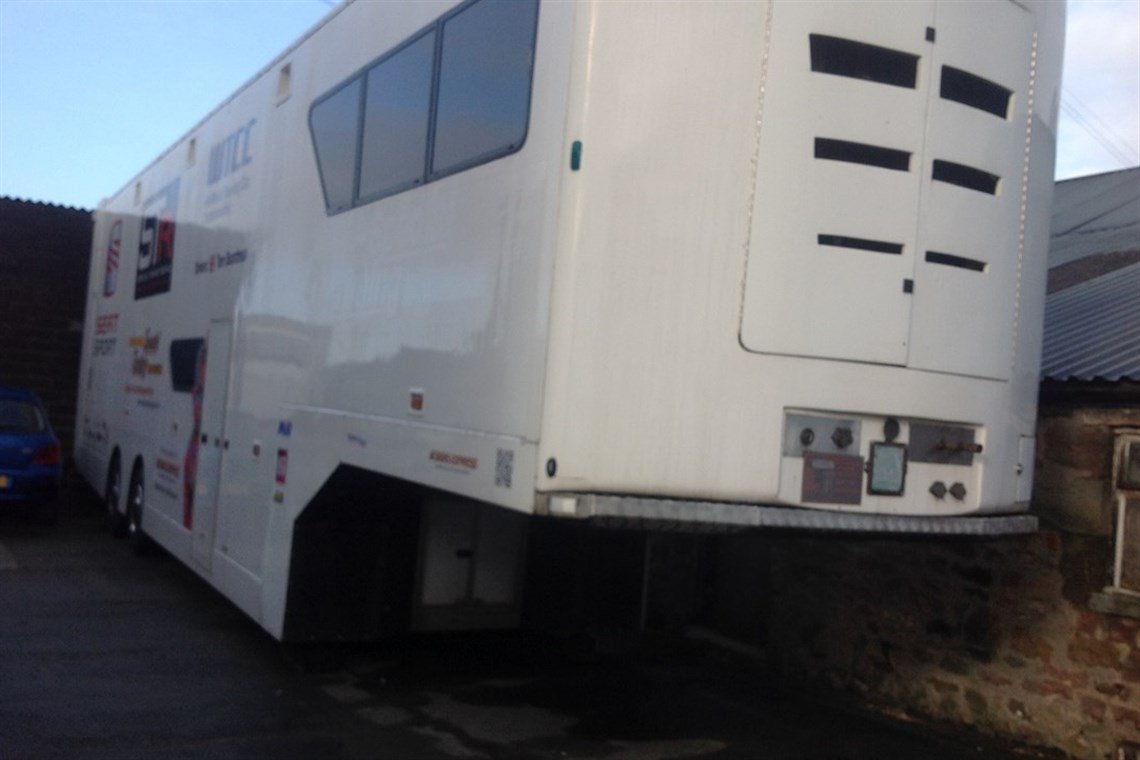 For Sale or Hire 4 saloon car race transporter