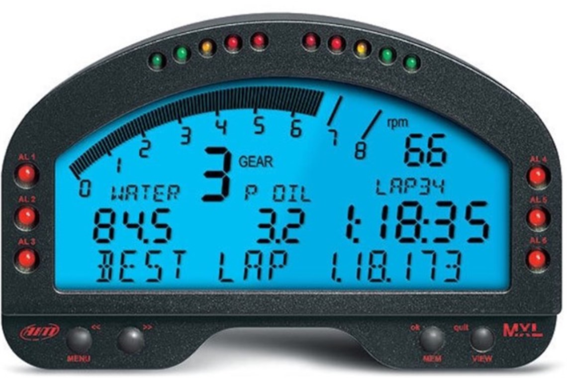 Racecarsdirect.com - AIM MXL dash
