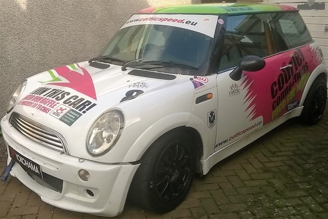 Racecarsdirect.com - Celtic Speed Scottish Mini Cooper Cup Car
