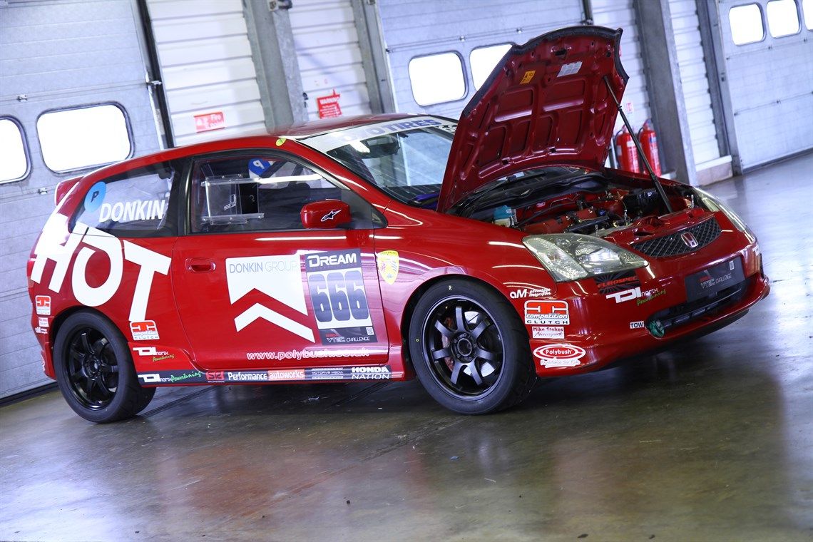 Race proven EP3 CTR, dominated production class in BRSCC VTEC Challenge ove...