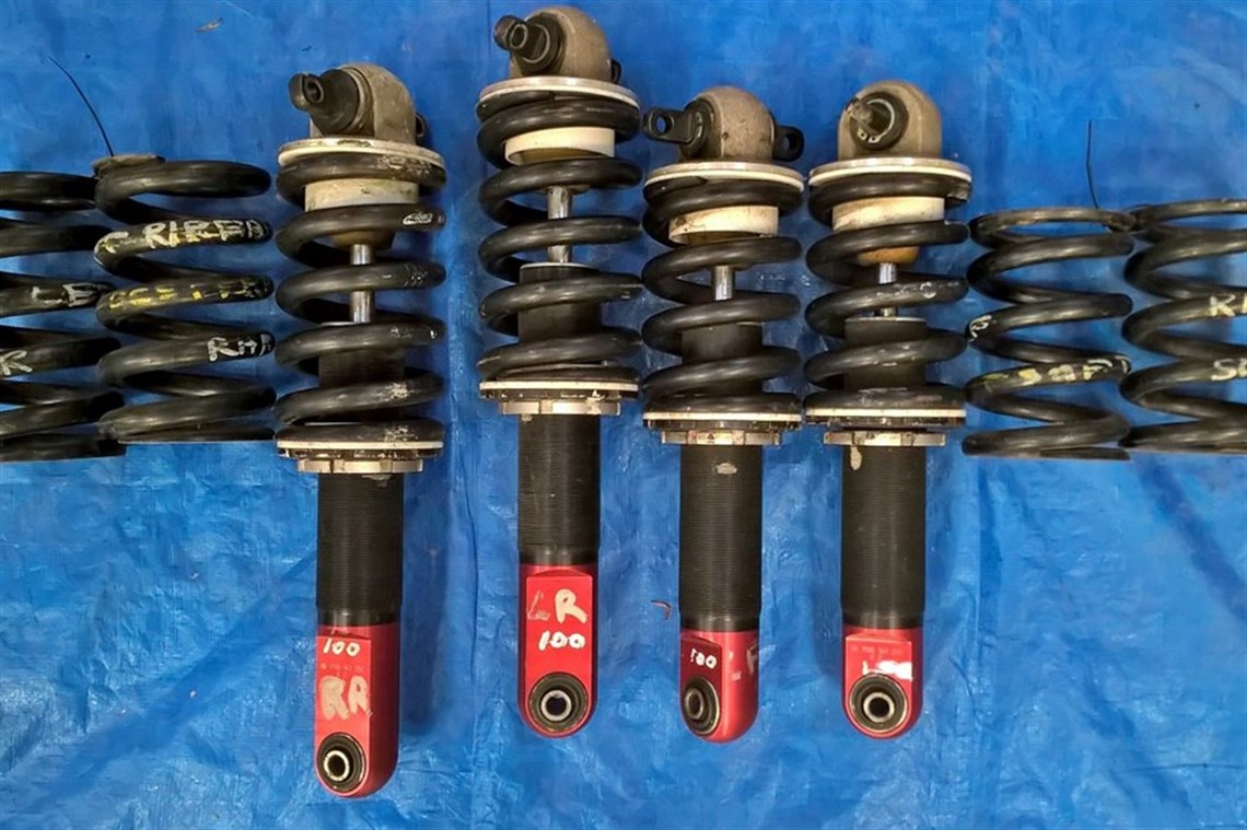 Ferrari F430 Challenge Sachs Dampers and Springs set of 4 (with 4 spare springs).