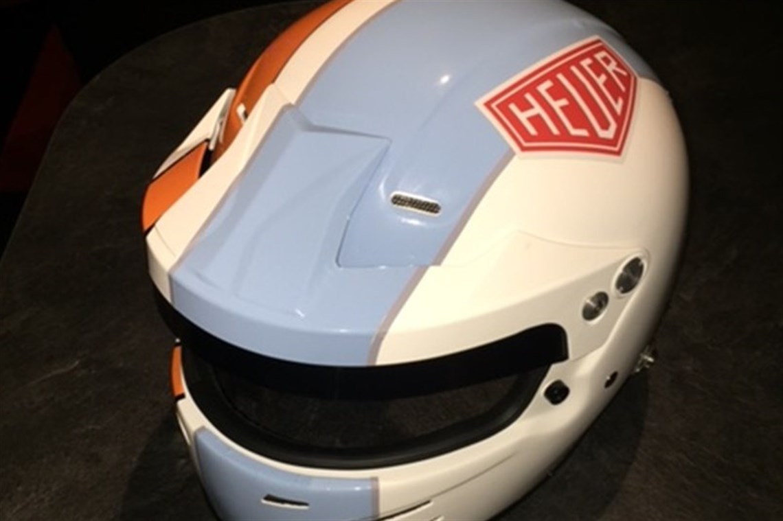 Full faced MSA approved helmet