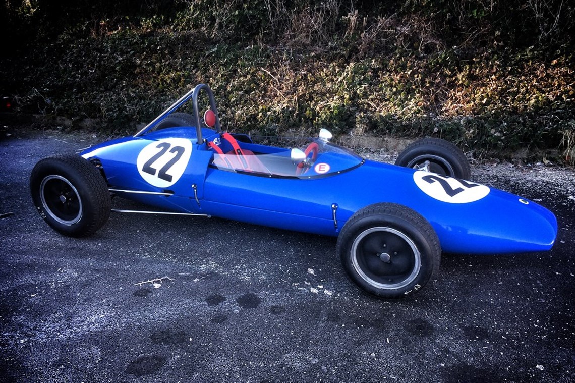 Scalextric Lotus C82 formula Junior F1 car blue shell & underpan SUPERB Spares 