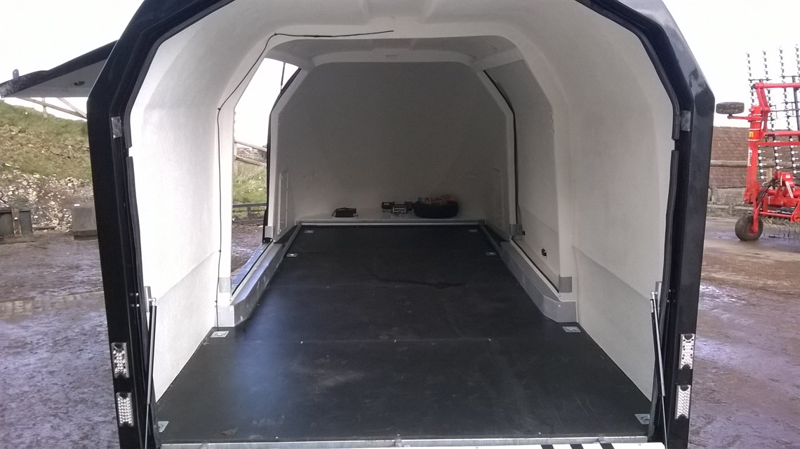 Enclosed Race Trailer Setup