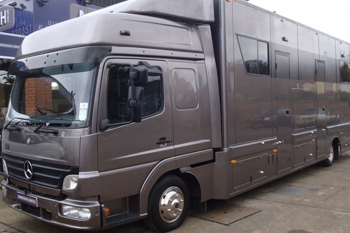 High spec Mercedes Race Transporter sleeps 5 +  Built in 2012 Stunning Condition Throughout 