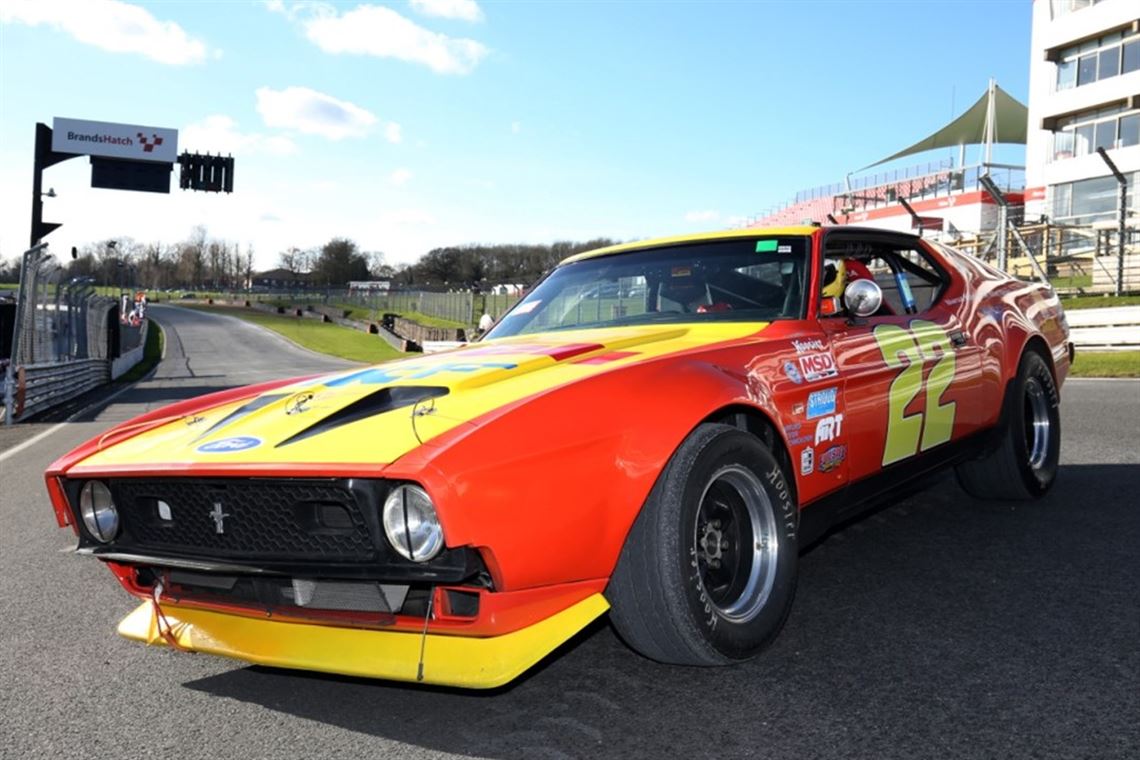 Racecarsdirect.com - 1971 Ford Mustang Mach 1 iconic race car 7.5L Boss