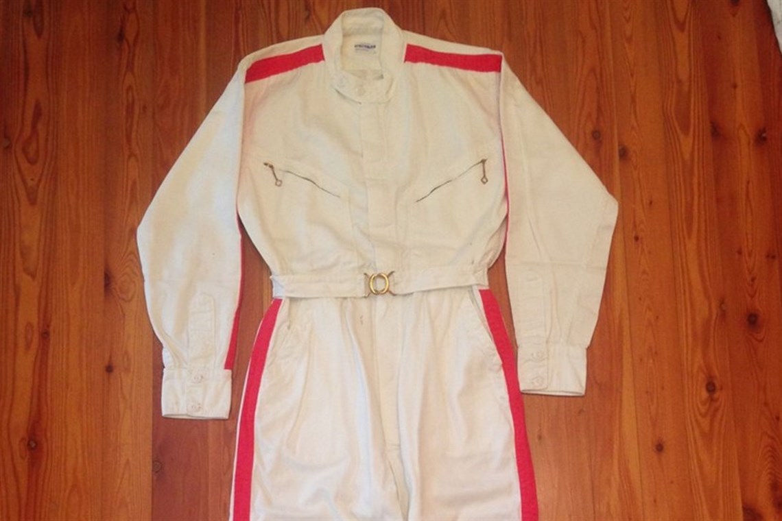 Racecarsdirect.com - Vtg 1950s Hinchman Race Suit Mechanic Overalls