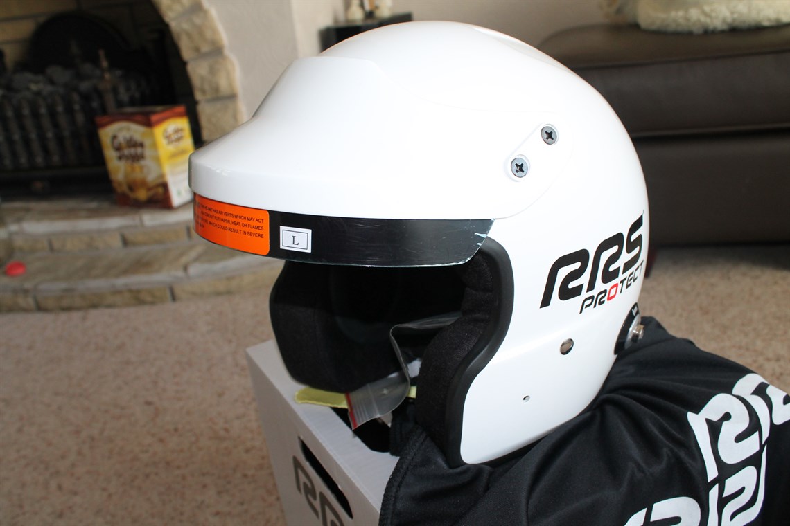 RRS FFC and FFR Full Face Snell Helmet/Lid Race/Rally Visor 
