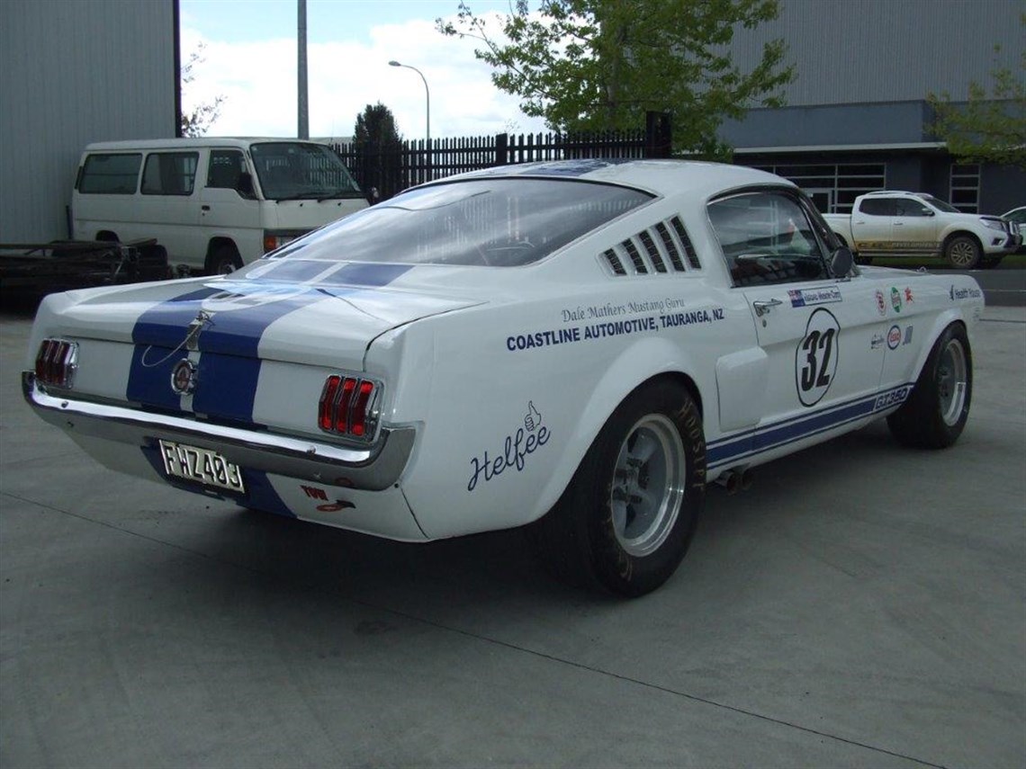 Racecarsdirect.com - 65 Mustang Fastback Historic Race Car, New Zealand