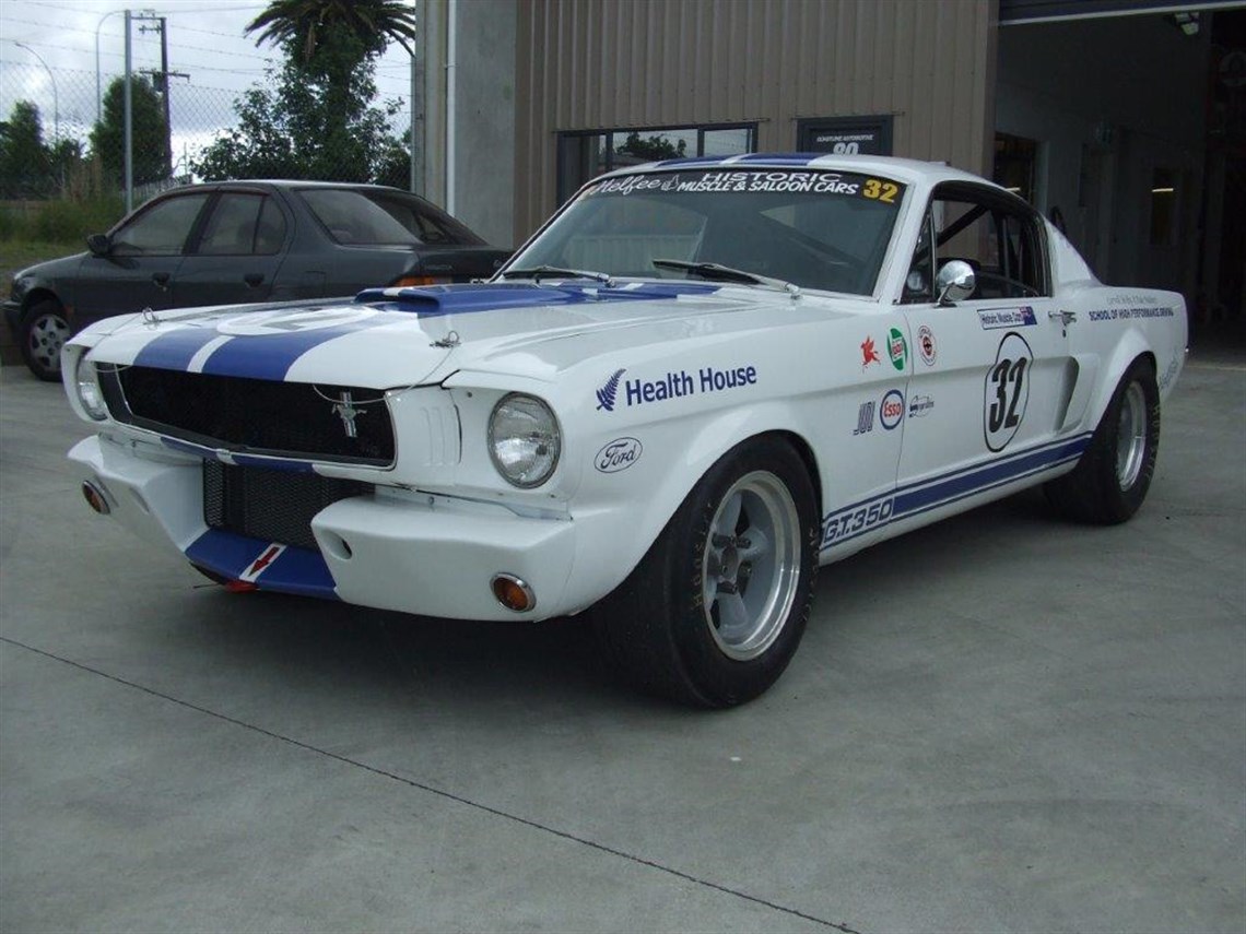 Racecarsdirect.com - 65 Mustang Fastback Historic Race Car, New Zealand