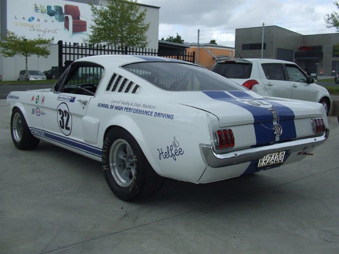 Racecarsdirect.com - 65 Mustang Fastback Historic Race Car, New Zealand