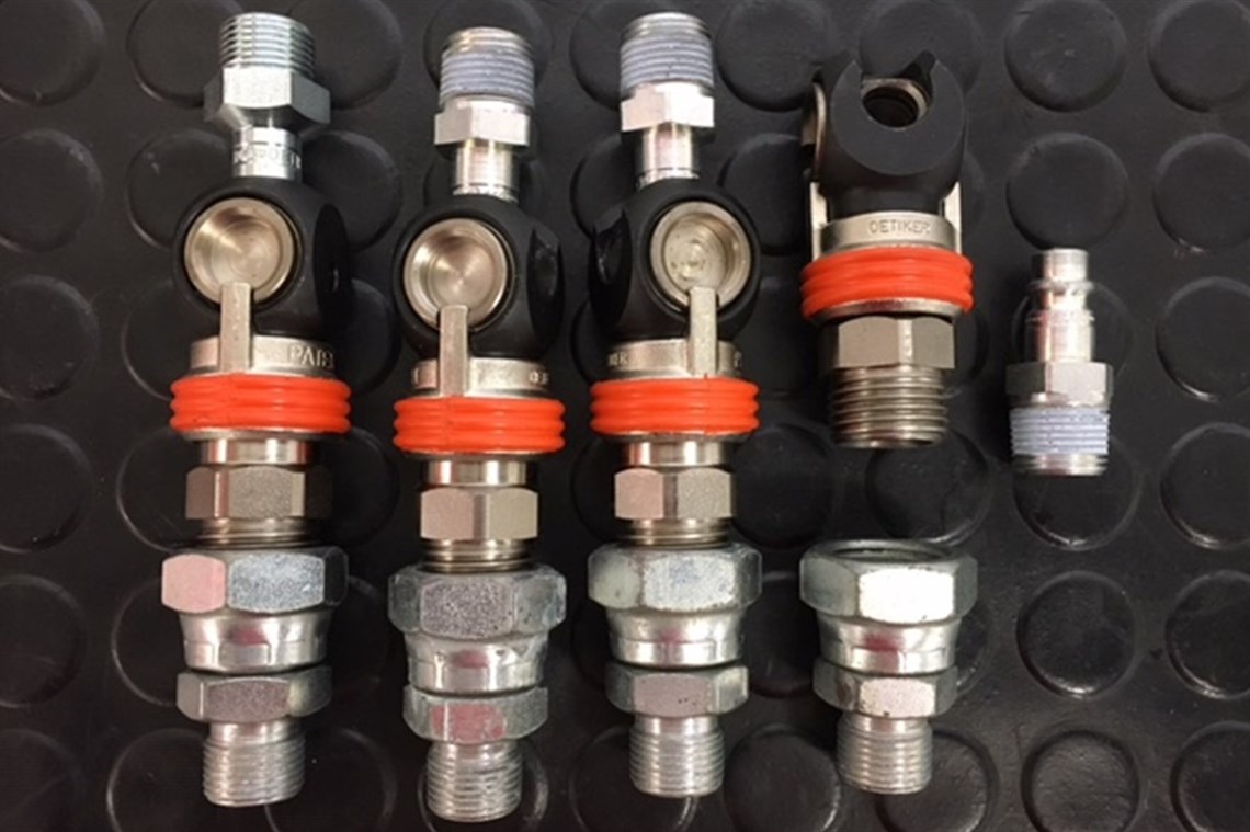 Air Line Oetiker Swing Couplings