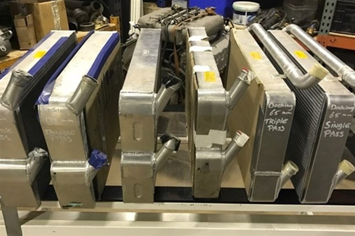 Racecarsdirect.com - Brandnew Alan Docking an NAR radiators.