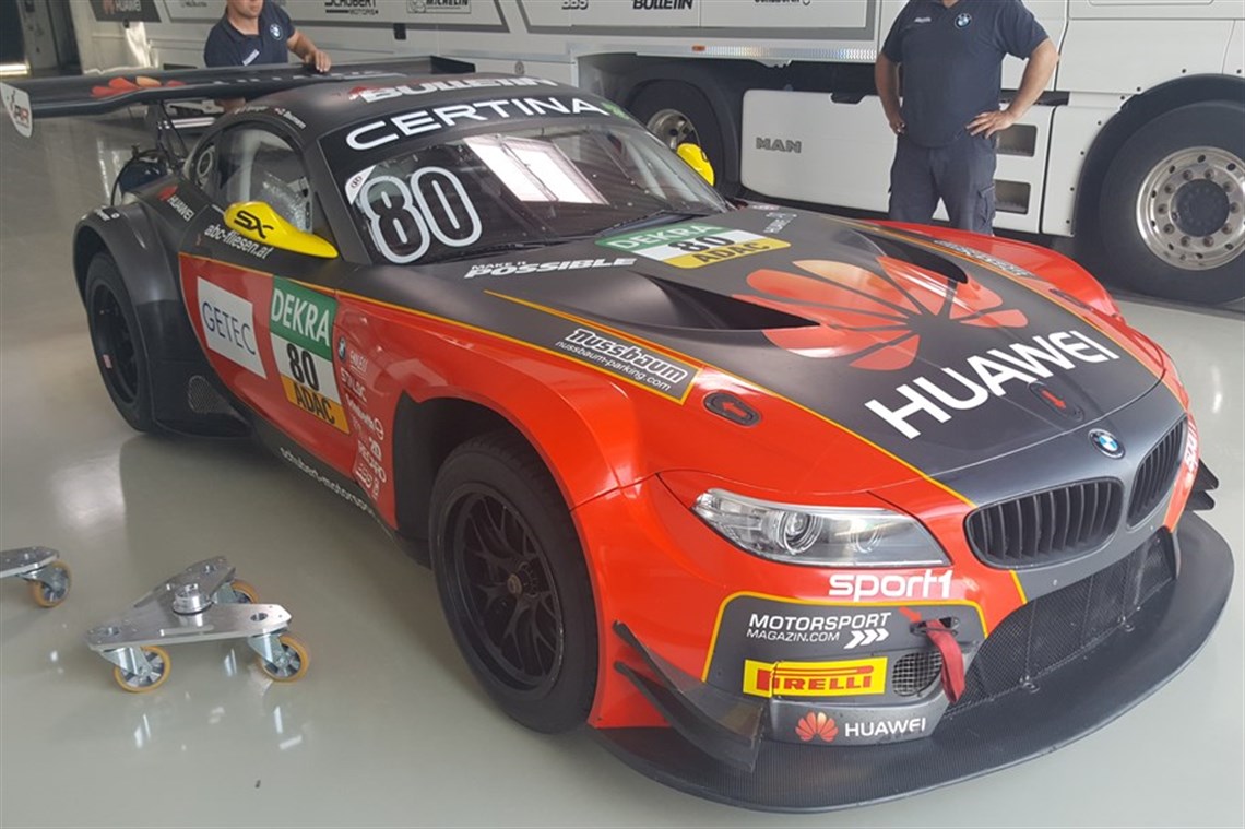 Racecarsdirect.com - BMW Z4 GT3 E89, chassis 1052, spec. 2015