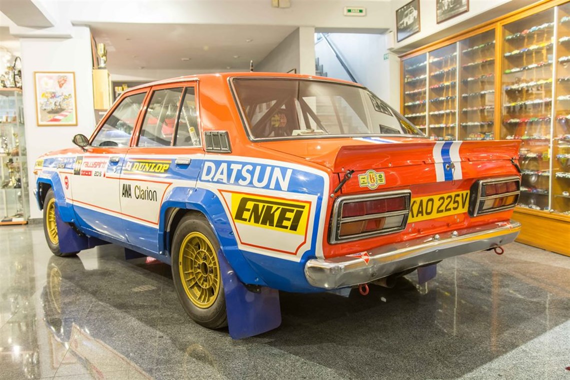 Datsun Stanza Rally Car Racecarsdirect.com - 1979 Datsun Stanza PA-10 Nissan Ex-Works Rally Car