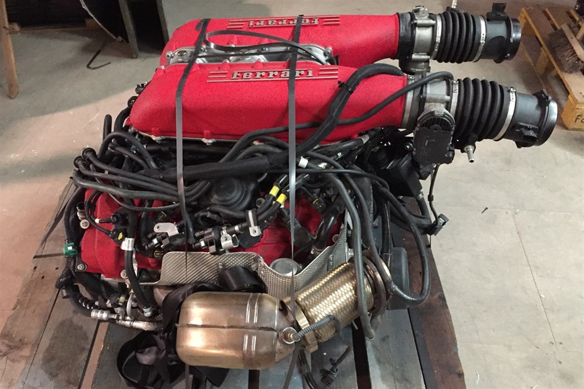 Racecarsdirect.com - Ferrari 458 Engine (from a 2013 Spider Italia)