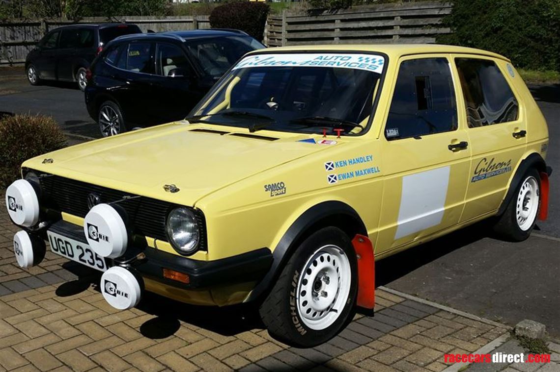 Racecarsdirect.com - 1981 Volkswagen Mk1 Golf 1600 Tarmac Rally car