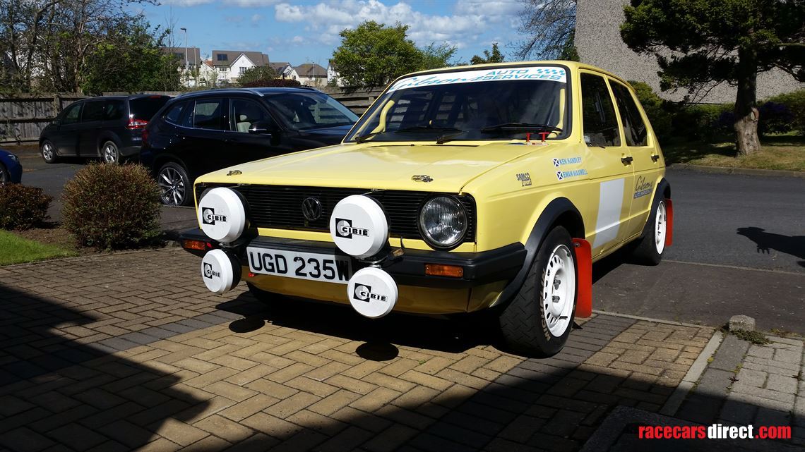 Racecarsdirect.com - 1981 Volkswagen Mk1 Golf 1600 Tarmac Rally car