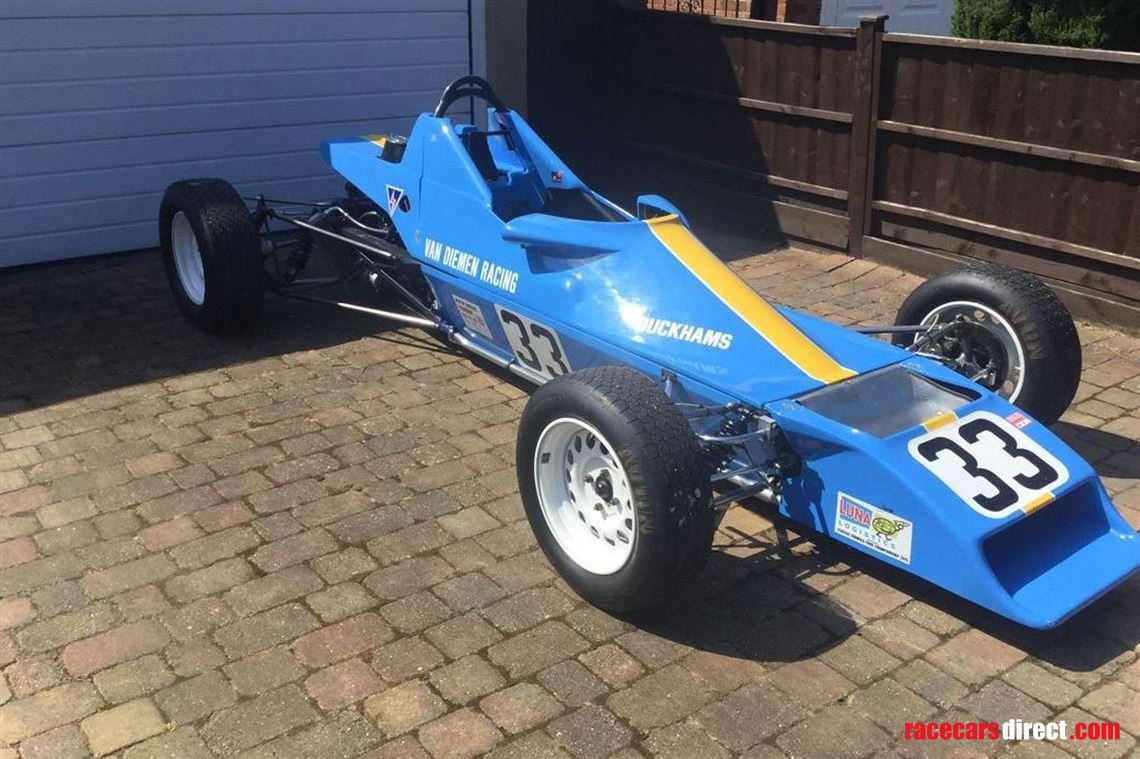 Racecarsdirect Com Van Diemen Rf80 Ff1600