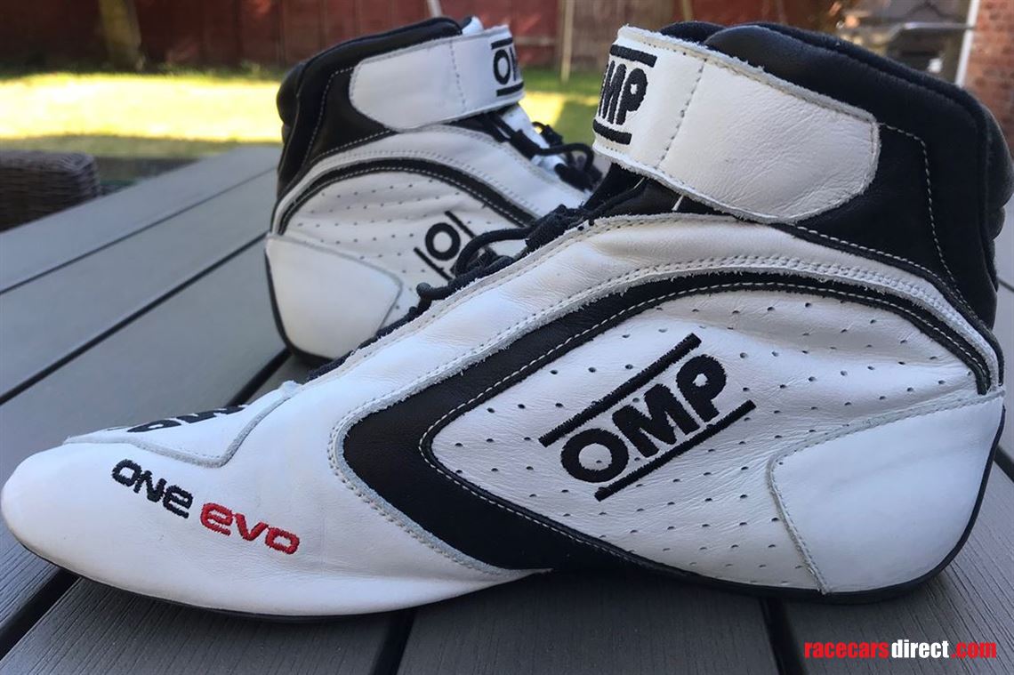 OMP One S FIA Approved Leather Race Rally Boots 