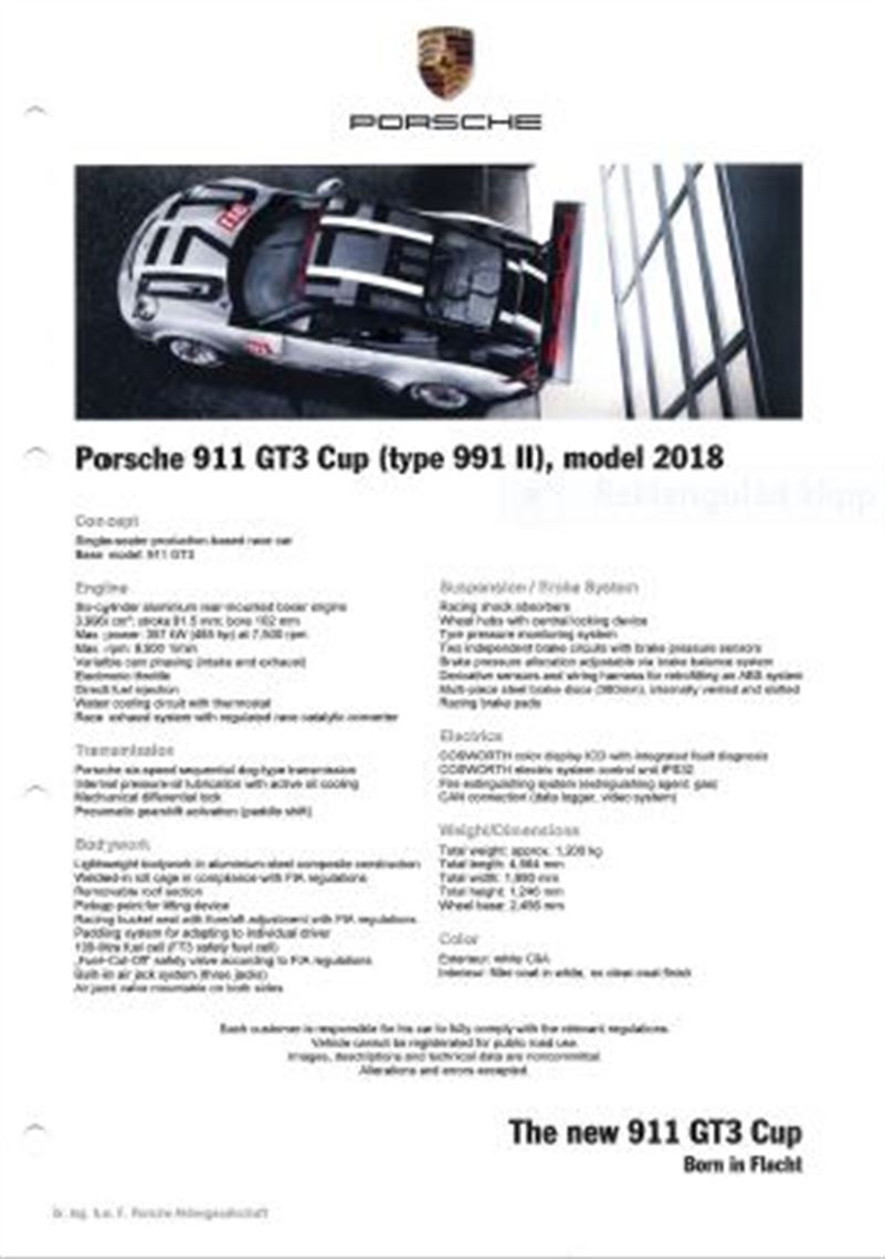porsche-911-gt-3-cup-evo-iibrand-new