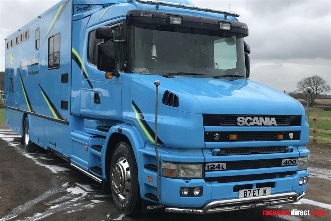 Scania T Cab For Sale Racecarsdirect.com - Scania T-cab race car transporter (one off)
