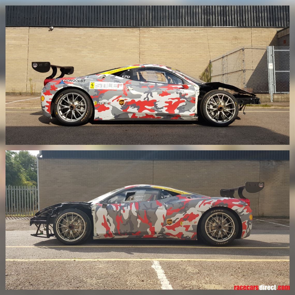 Racecarsdirect.com - 2014 Ferrari 458 Challenge car LHD