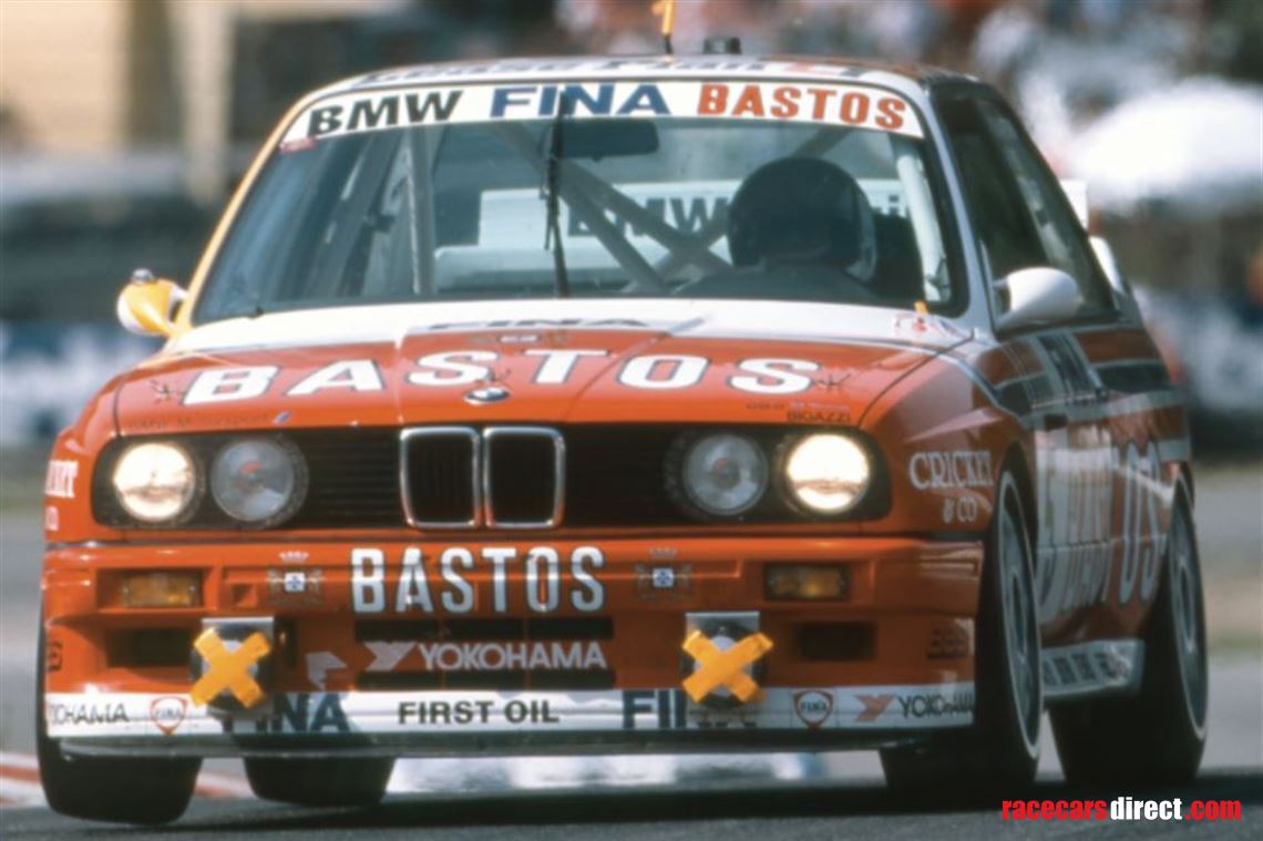 BMW M3 E30  BASTOS Racing Team  24h Spa 1987  Vermeersch  1:43 IXO GTM 129 NEU 