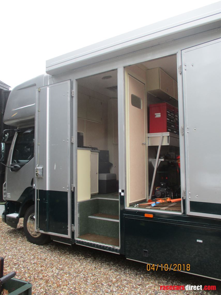Racecarsdirect.com - 2004 DAF Truck Box Van. Race Transporter