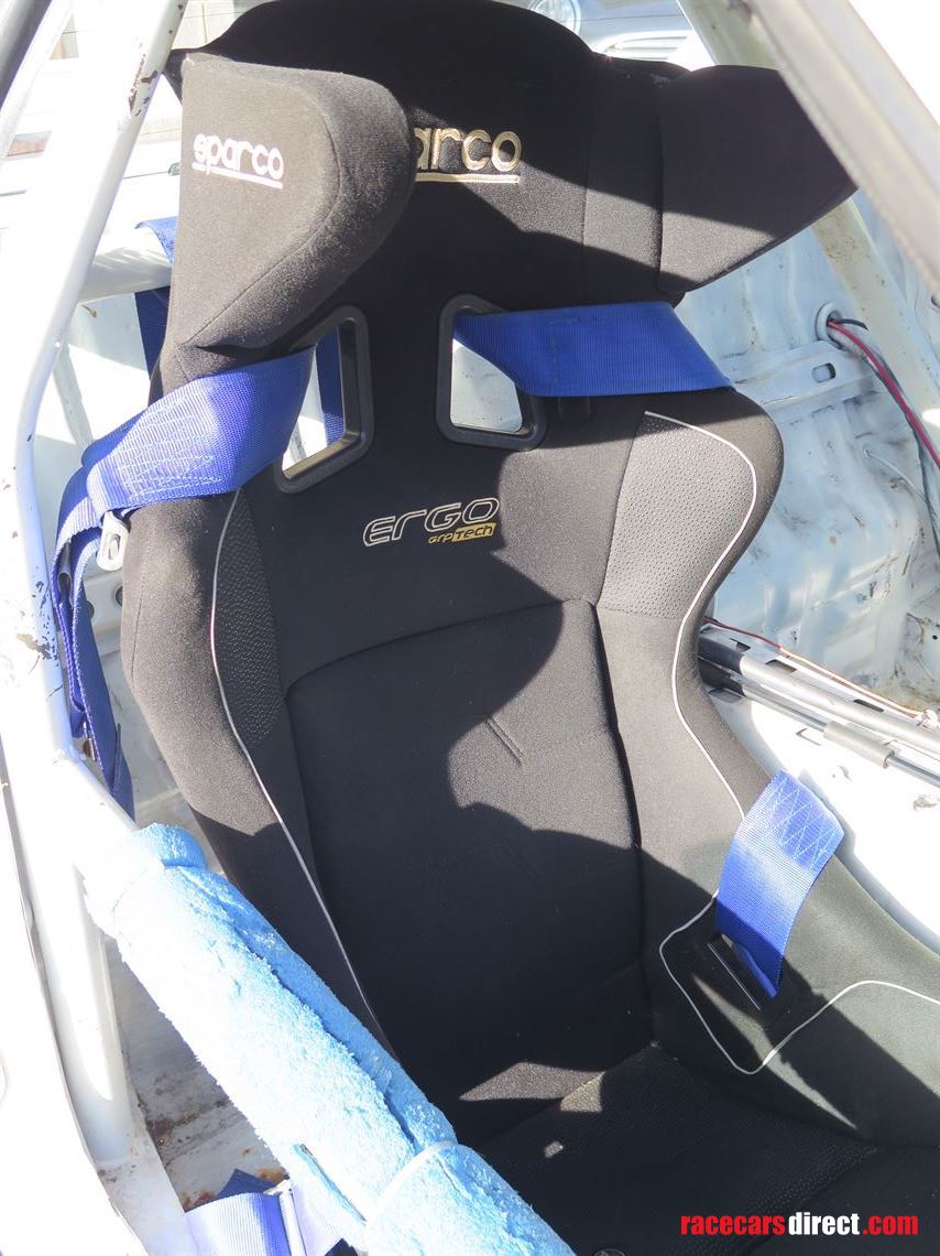 Sparco Ergo GRP Tech Race Seat with TRS 4-Point Harness