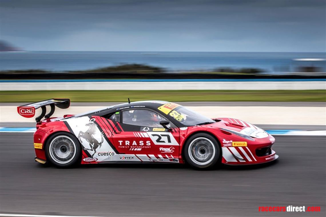 Racecarsdirect.com - RARE FERRARI 458 GT3, AS NEW CONDITION, SUIT ...