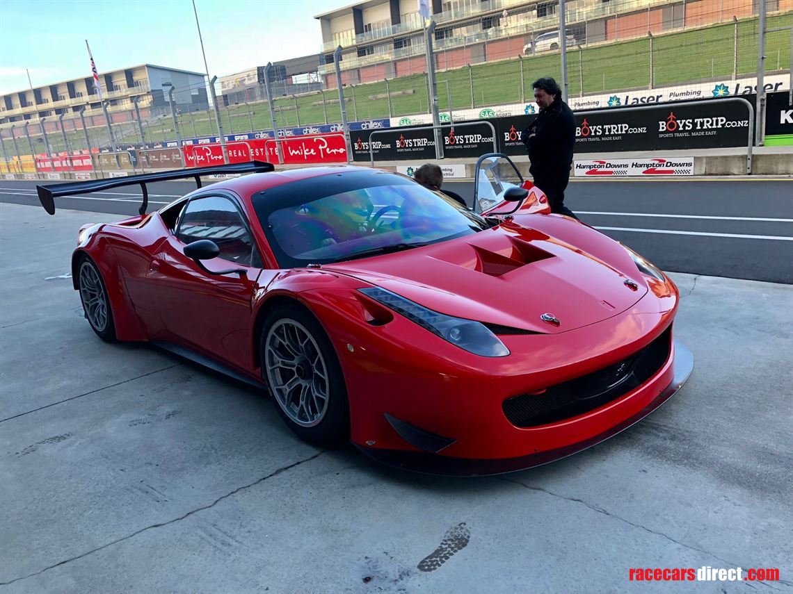 Racecarsdirect.com - RARE FERRARI 458 GT3, AS NEW CONDITION, SUIT ...