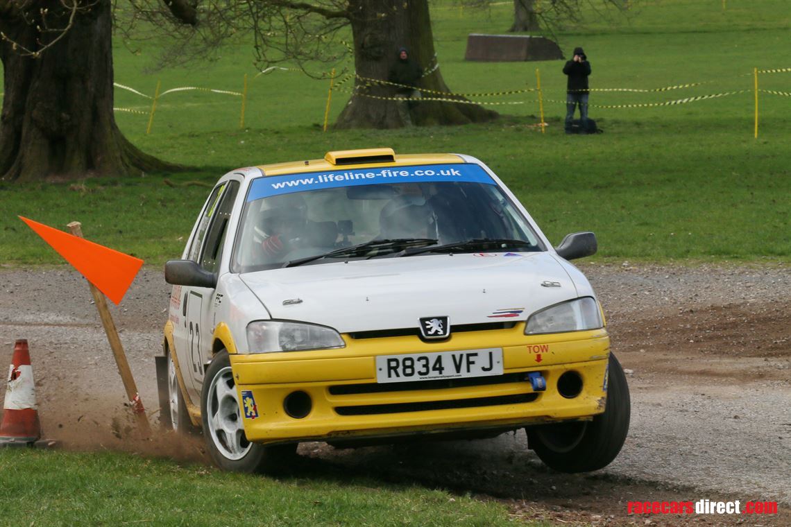 Racecarsdirect.com - Peugeot 106 Rallye 1.6 16v Stage Rally Car