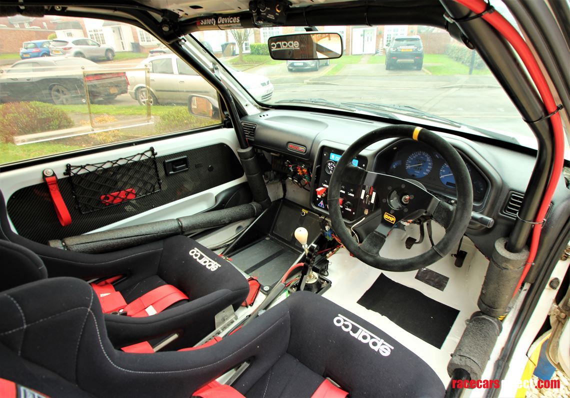 Racecarsdirect.com - Peugeot 106 Rallye 1.6 16v Stage Rally Car