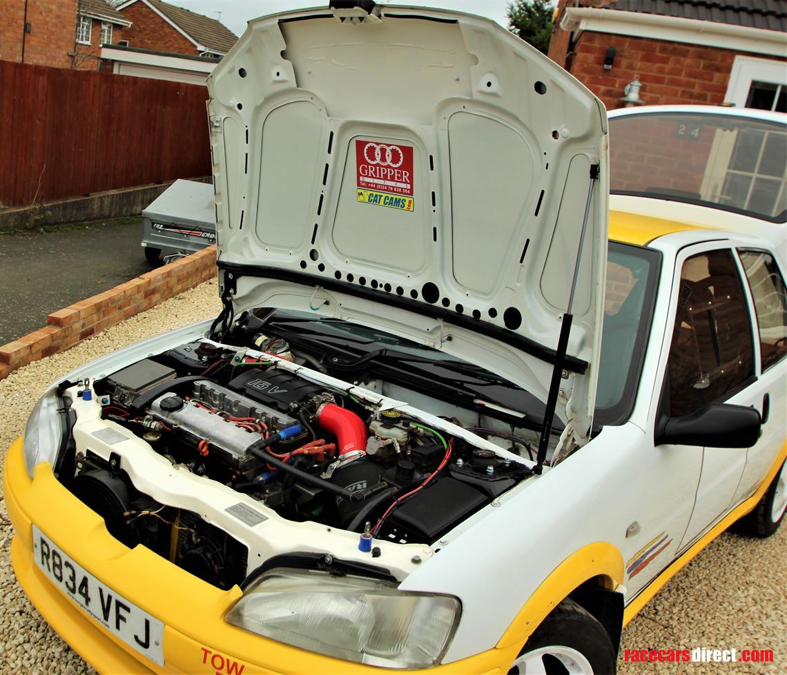 Racecarsdirect.com - Peugeot 106 Rallye 1.6 16v Stage Rally Car